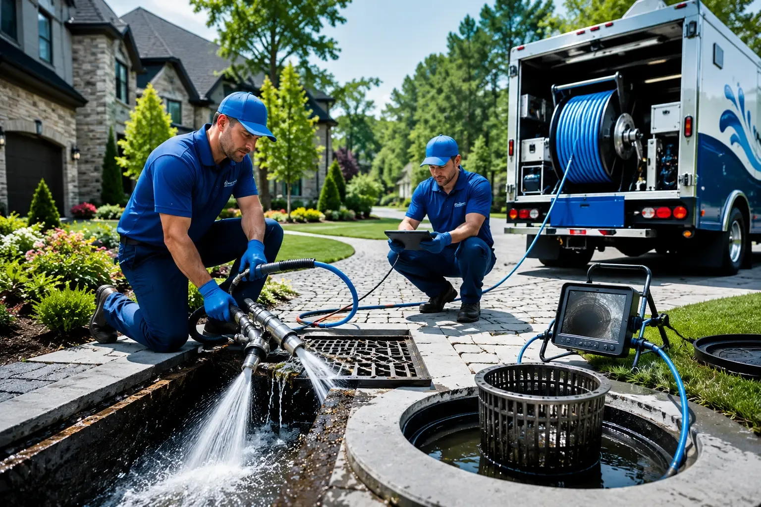 Local outdoor drain cleaning professionals in Franksville, WI